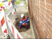 Kabelauslese eines 0,4-kV-Niederspannungskabels