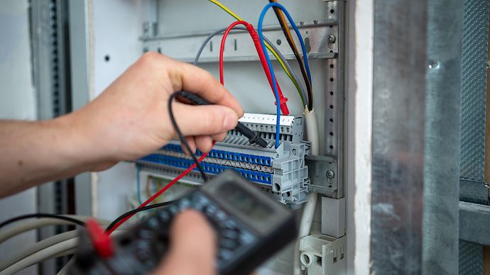 Prüfung einer Energieanlage 