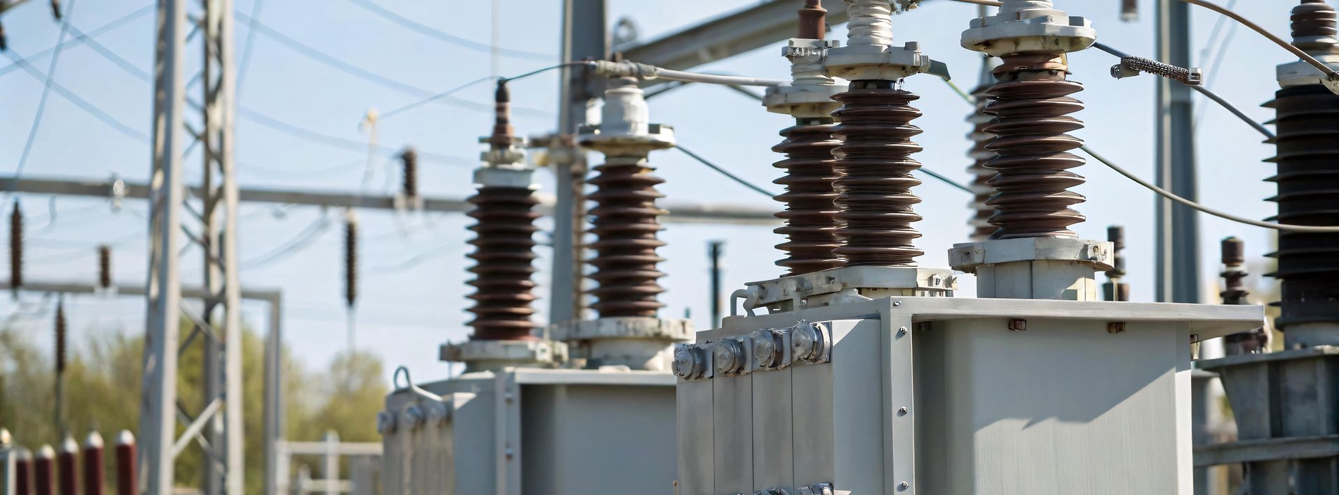 Umspannanlage mit Transformatoren